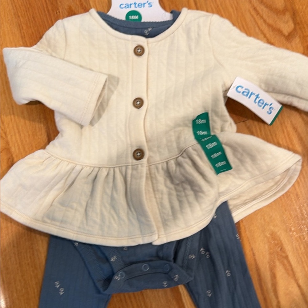 Carter's 18m baby girl 3pc Set